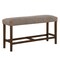 Global Furniture Usa Contemporary D4355 Brown Bar Table Bench D4355BT-BN-BRWN - alternate 3