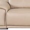 Homeroots 107" Beige Top Grain Leather Reclining USB Sofa 643695 - alternate 4