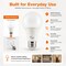 Euri Lighting A19 LED Bulbs, 9W, 810 lm, 60W Eq., 5000K, E26, CEC, UL, 2PK EA19-9W5050CEC-2 - alternate 5