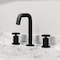 Vigo Cass Two Handle Three-Hole Widespread Bathroom Faucet in Matte Black VG01301MB - alternate 4