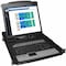Tripp Lite series NetDirector 16-Port 1U Rack-Mount Console IP KVM Switch w/19 in. LCD B020-U16-19-IP - alternate 1