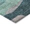 Homeroots 5' X 8' Green Purple And Blue Abstract Washable Indoor Outdoor Area Rug 604367 - alternate 3