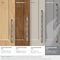 Amerock London 10-1/16 in 256 mm Center-to-Center Black Chrome/Golden Champagne Cabinet Pull BP36664BCRBBZ - alternate 2