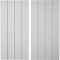 Ekena Millwork Rustic Four Board Joined Board-n-Batten Smooth Faux Wood Shutters w/No Batten, 22W x 80H, PR SHUBJN22X80SMPR - alternate 1
