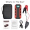Alpha Digital Car Jump Starter- 800A Peak, 10,000mAh, 6.0L Gas/3.0L Diesel - Red A10 - alternate 3