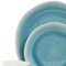 Homeroots Aqua Sixteen Piece Abstract Ceramic Service For Four Dinnerware Set 534535 - alternate 4