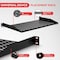 Pyle Pyle 2-Pc 1U Server Rack Shelf, Vented Shelves for Air Circulation, Wall Mount Rack, Black PLRSTN14UX2 - alternate 5