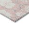 Homeroots 5' X 8' Pink Ivory And Gray Floral Washable Indoor Outdoor Area Rug 599905 - alternate 4