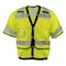 Ironwear Hi-Vis Safety Vest w/Sleeves M Class 3 , Snap 8 Pockets, ID Window 1280-LS-RD-CID-MD - alternate 1