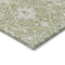 Homeroots 3' X 5' Artichoke Green Gray And Ivory Oriental Washable Indoor Outdoor Area Rug 598010 - alternate 2