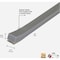 M-D Building Products Building Products 1/2'' W x 3/8'' H x 10 Ft. L Gray Foam Window Seal for Large Gaps 2295 - alternate 3
