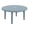 Flash Furniture Commercial Plastic Adjustable Height Classroom Activity Table-Dusty Blue, 33 in RD YU-YCX-007-2-ROUND-TBL-DSTYBL-GG - alternate 1