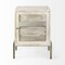Homeroots 24" Beige Solid Wood Square End Table 393195 - alternate 1