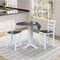 Whitewood Industries Extension Dining Tables, 45 in L, 38 in H, Parawood, 3 Piece K05-42DPT-23-S402-2 - alternate 4