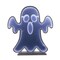 Celebrations Halloween White 23 in. LED Prelit Ghost Infinity Halloween Decor 22-09009A - alternate 1