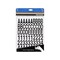 Hillman Adhesive House Letter & Number Pack, Black Vinyl, 1-In. 847212 - alternate 1