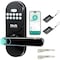 Wrightmaster 5-in-1 Aluminum Smart Pad Lock with App Control, Fingerprint, IC Card, Auto-Lock & Anti-Theft Alarm ZR-H5 - alternate 1