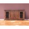 Homeroots 70" Brown Solid Wood Cabinet Enclosed Storage Distressed TV Stand 528730 - alternate 1