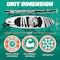 Outdoorcruiser Outdoor Crusier Inflatable Stand Up Paddle Board, Ultra Portable and Lightweight, Wide Stable OCPD01 - alternate 3