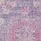 Homeroots 3' X 5' Purple Floral Medallion Washable Indoor Outdoor Area Rug 607848 - alternate 4