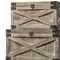 Homeroots Set Of Three Brown Wooden Storage Boxes, 3PK 392583 - alternate 5