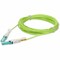 Add-On 5M CS MALE TO CS MALE STRAIGHT LIME GREEN OM5 DUPLEX FIBER OFNR RISER ADD-CS-CS-5M5OM5 - alternate 1