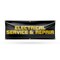 Signmission Electrical Service and Repair, 24 Inch x 72 Inch, Vinyl Banner B-72-30557 - alternate 1
