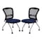 Office Star Products Folding Soft-Flex Frame Folding/Nesting, Navy 84220-225 - alternate 1