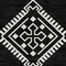 Homeroots 9' X 12' Black And Ivory Southwestern Washable Indoor Outdoor Area Rug 593652 - alternate 3
