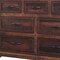 Homeroots 61" Brown Solid Wood Seven Drawer Double Dresser 524601 - alternate 5
