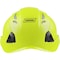 Ironwear Raptor 3976 Type II Class C Vented Safety Helmet Lime 3976-L - alternate 4