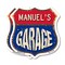 Signmission Manuel's Garage, 12 inch X 12 inch, Plastic Sign, 2PK SHI-P-2PACK-12-383-MANUEL - alternate 1