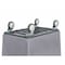 R&B Wire Products CubeTrucks, 421/2in, 30in, Gray, 540lb 4616G - alternate 2