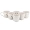 Bee And Willow Milbrook 6 Piece 15 Ounce Stoneware Mug Set in Speckle White 124557.01 - alternate 1