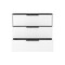 Homeroots 28" White and Gray Three Drawer Dresser 544001 - alternate 4