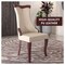 Leisuremod Novara Collection Modern Wooden Dining Chair in Light Taupe, 4PK NC20LTP4 - alternate 3