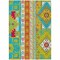 Homeroots 3' X 5' Teal Blue Green And Pink Aztec Washable Indoor Outdoor Area Rug 598520 - alternate 4