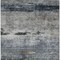 Homeroots 9' X 12' Navy Blue Gray And Black Abstract Washable Indoor Outdoor Area Rug 605965 - alternate 4