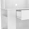 Homeroots 67in White Pantry Cabinet with Two Door Panels and Side Open Shelves 473314 - alternate 6