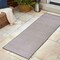 Jonathan Y Aarhus High-Low Minimalist Scandi Striped Gray/Ivory 2 ft. x 8 ft. Indoor/Outdoor Runner Rug SCN102D-28 - alternate 2