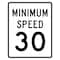 Sign Solutions Usa Traffic Sign, 24 in Width, Aluminum Sign, Vertical Rectangle DUS10DWT2430R2-4P30 - alternate 1
