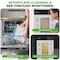 Nutrichef 20 Shelf Stainless Steel Trays with Digital Timer and Temperature Control, 2000 Watts NCFD20S - alternate 4