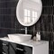 Apollo Tile Festa 1.7 in. x 9.6 in. Glossy Black Ceramic Picket Wall and Floor Tile 2.37 sq. ft./case, 23PK PCD88GRTGLA - alternate 5