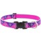 Lupinepet Reflective Pink Paws Nylon Dog Adjustable Collar 48553 - alternate 1