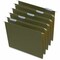 Universal Hanging File Folders, Green, 8.5in H, 25PK UNV14141 - alternate 1