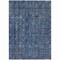 Homeroots 5' X 8' Blue And Black Damask Washable Indoor Outdoor Area Rug 605086 - alternate 4