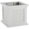 Pure Garden Rattan Style Outdoor Planter Box 14.65-Inch-Square Decorative Flower or Plant Pot 50-LG1467 - alternate 4