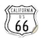 Signmission California Route Marker Shield Sign Us 6, 6 inch X 6 inch, Vinyl Decal, 2PK SHI-D-2PACK-6-371 - alternate 1