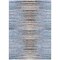 Homeroots 3' X 5' Sky Blue And Denim Blue Striped Washable Indoor Outdoor Area Rug 578004 - alternate 4