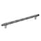 Amerock London 10-1/16 in 256 mm Center-to-Center Black Chrome/Polished Chrome Cabinet Pull BP36664BCR26 - alternate 1
